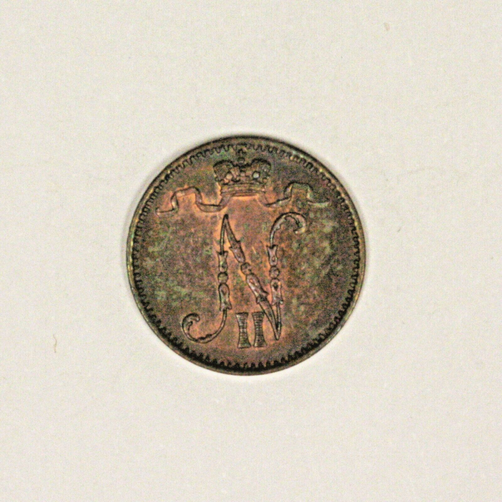 Finland 1902 1 Penni  NICE GRADE