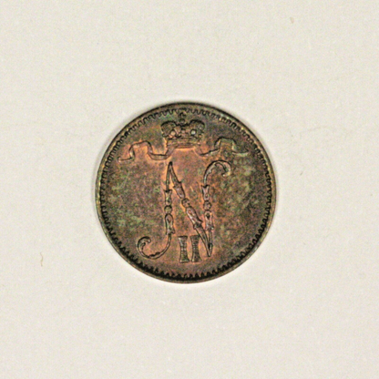 Finland 1902 1 Penni  NICE GRADE