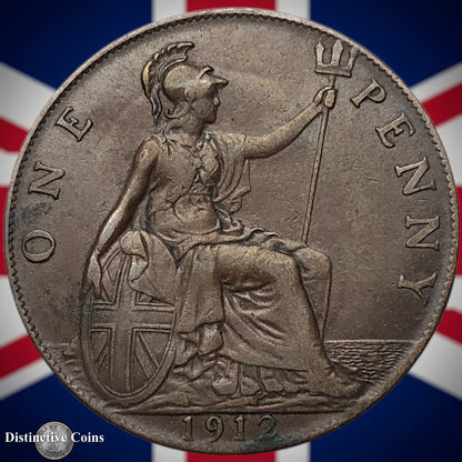 Great Britain 1912 Penny 1d GB6764