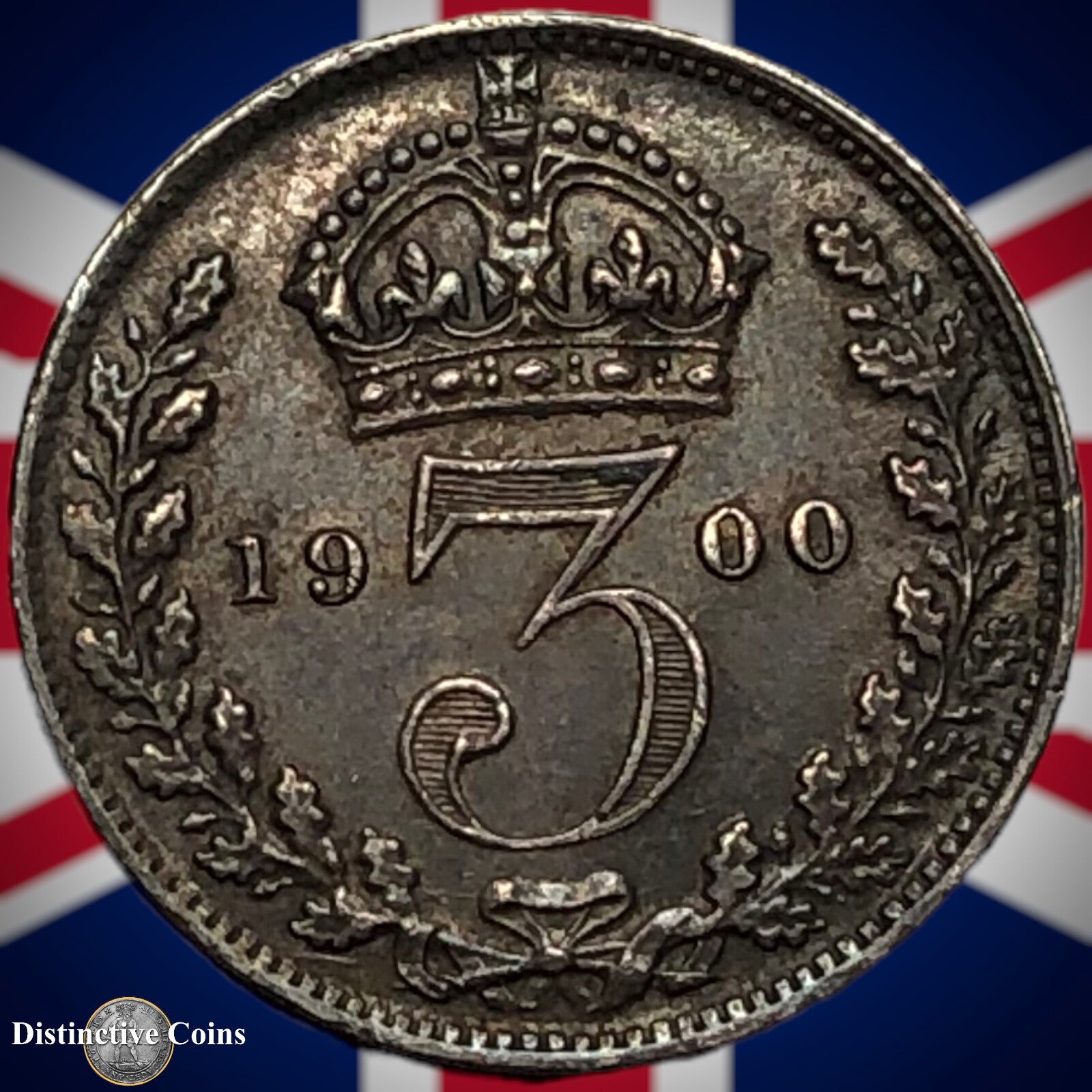 Great Britain 1900 Three Pence GB2072