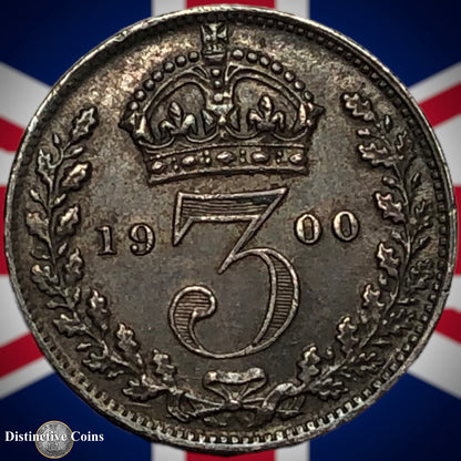 Great Britain 1900 Three Pence GB2072