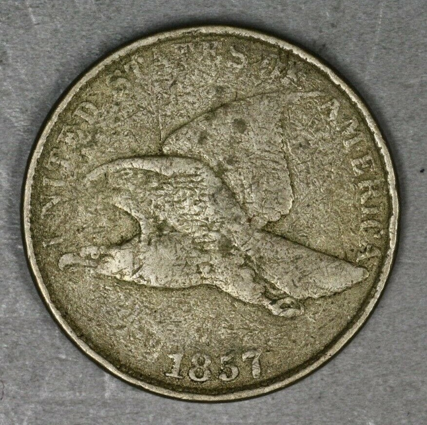 US 1857 Flying Eagle Penny  A3099