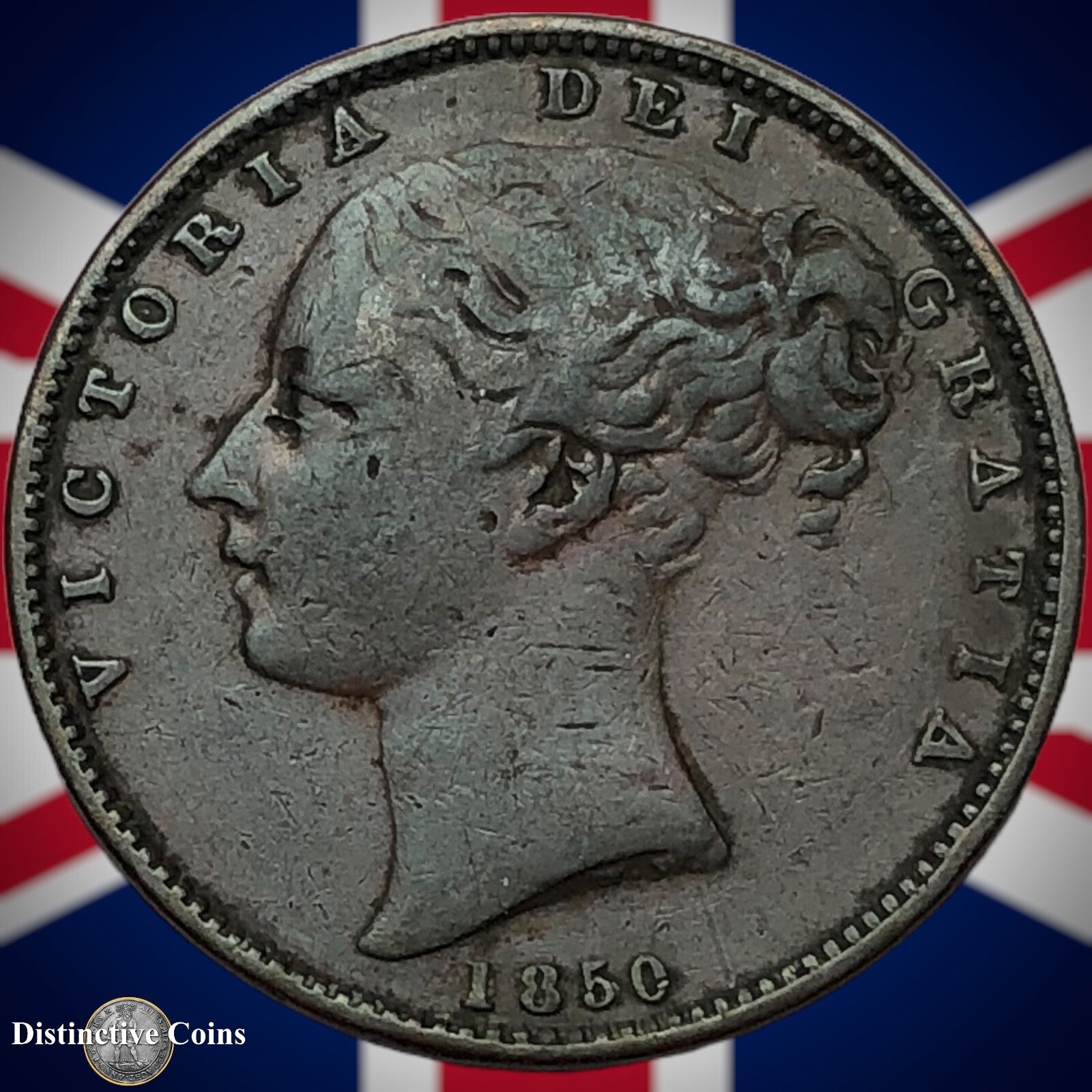 Great Britain 1850/40 Farthing 1/4d GB3436