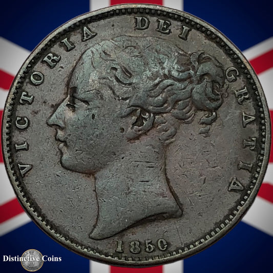 Great Britain 1850/40 Farthing 1/4d GB3436