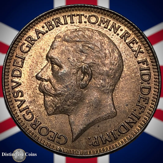 Great Britain 1926 Farthing 1/4d GB4843