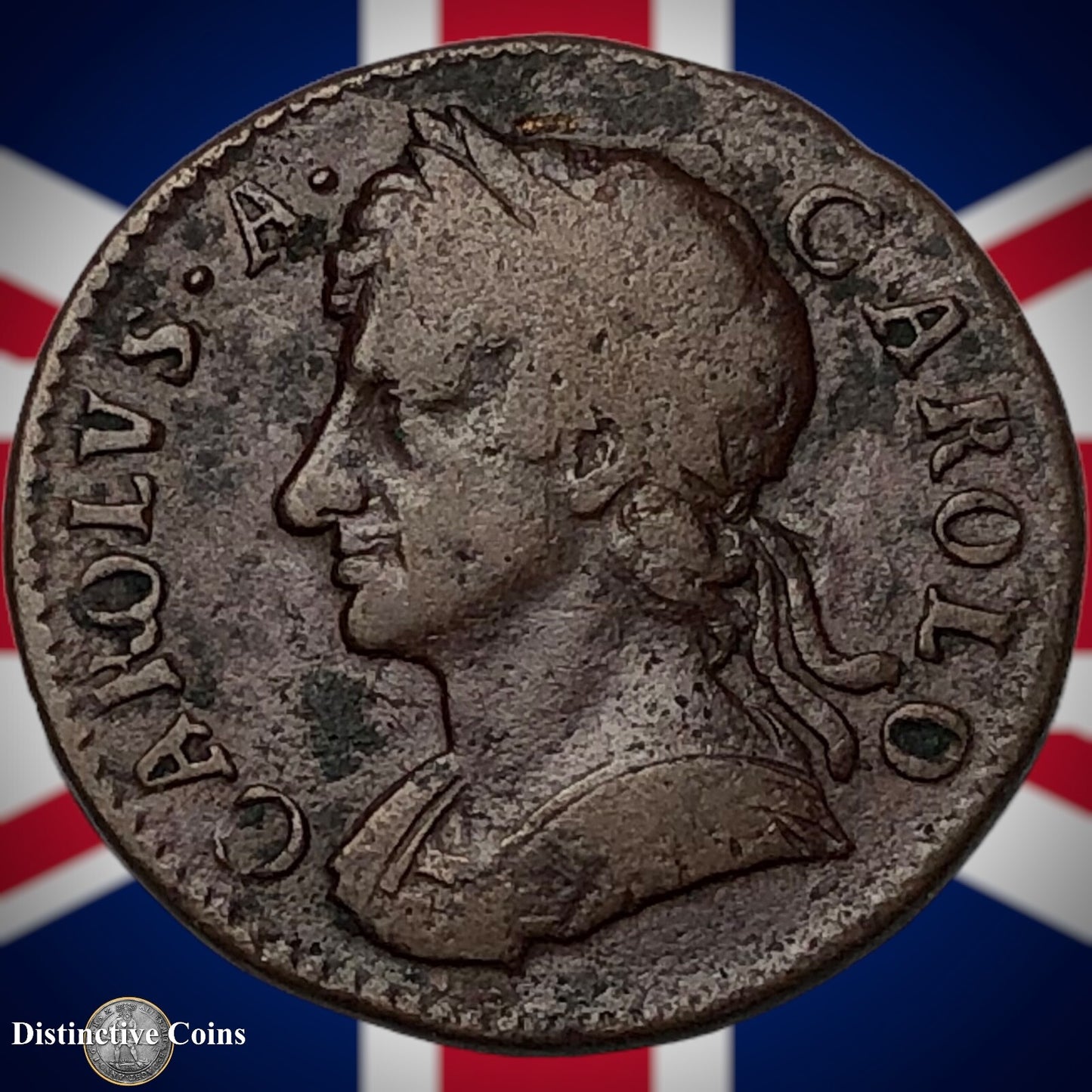 Great Britain 1675 Farthing 1/4d GB3148