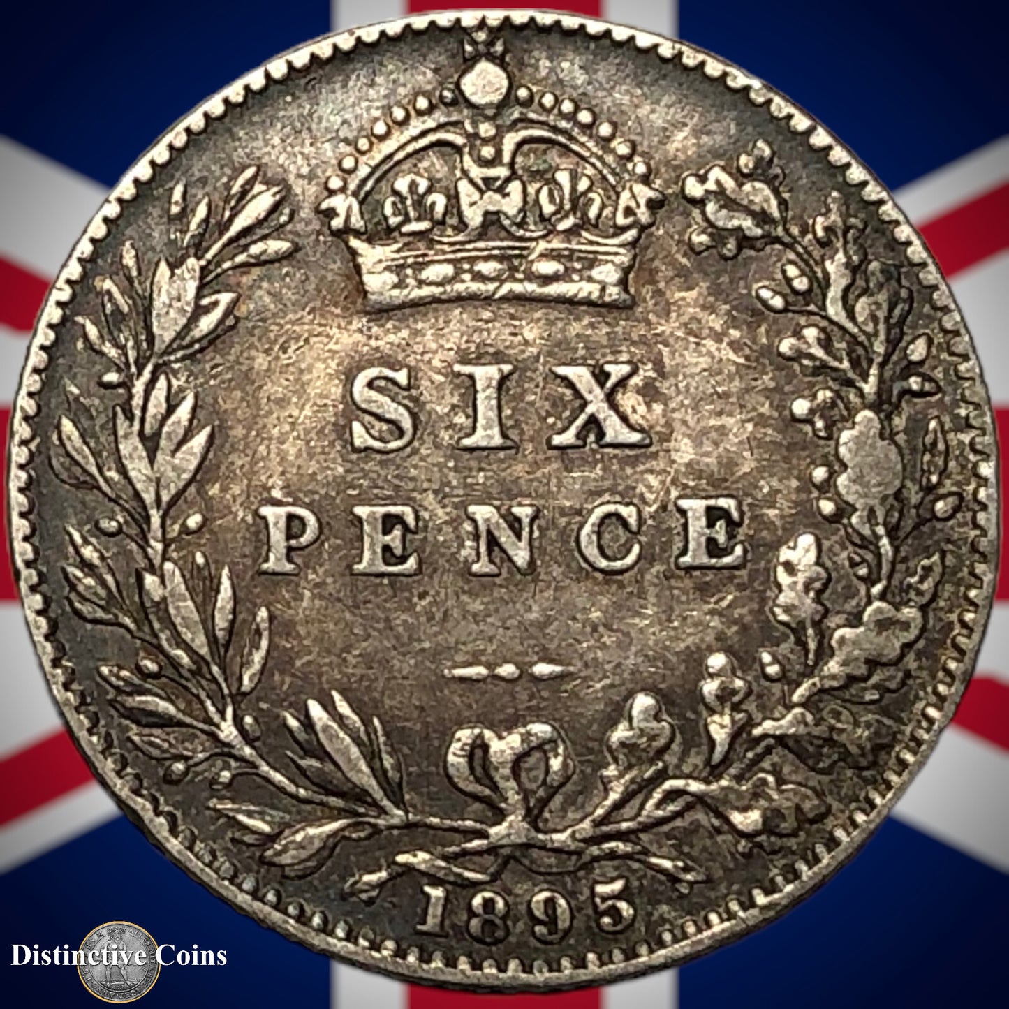 Great Britain 1895 Six Pence GB2781