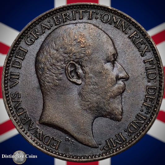 Great Britain 1902 Farthing 1/4d GB4507