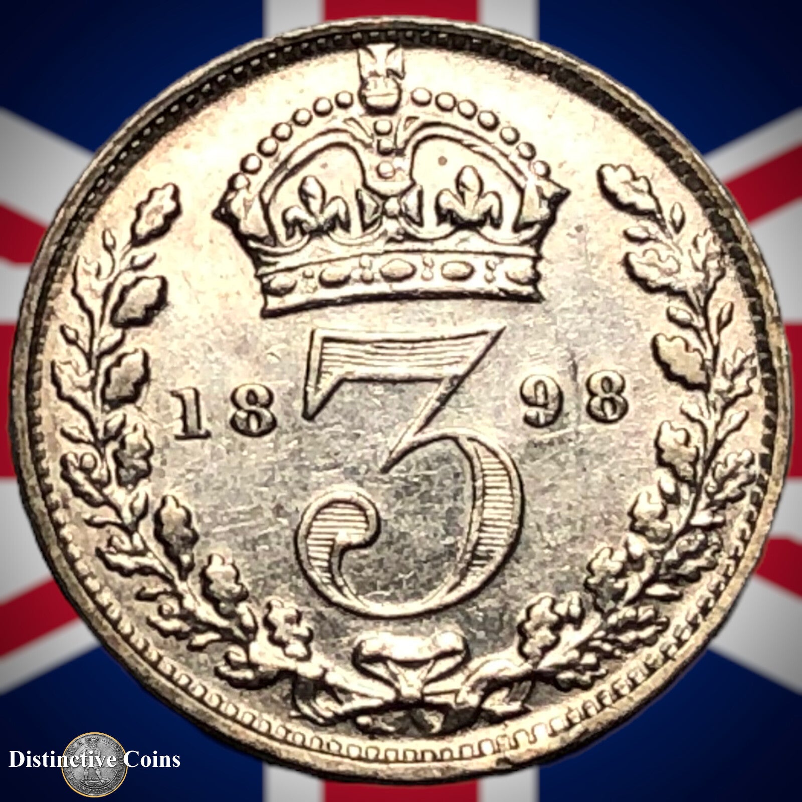 Great Britain 1898 Three Pence GB2054