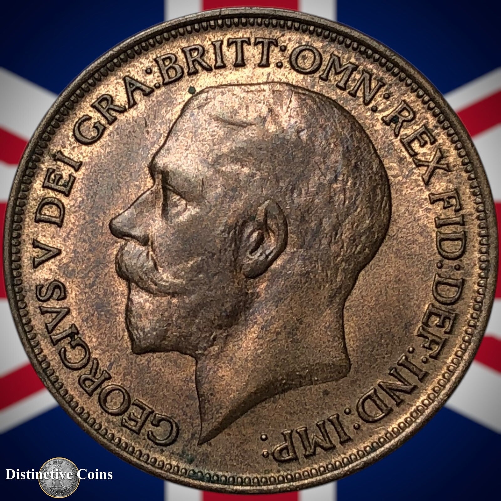 Great Britain 1913 Penny 1d GB6812