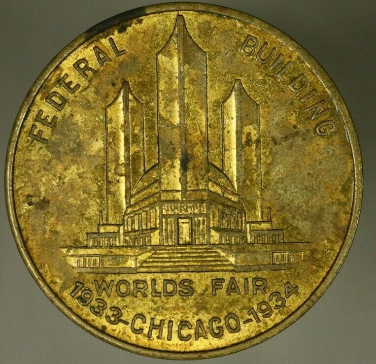 Worlds Fair Chicago 1933-1934 Federal Building   A1594