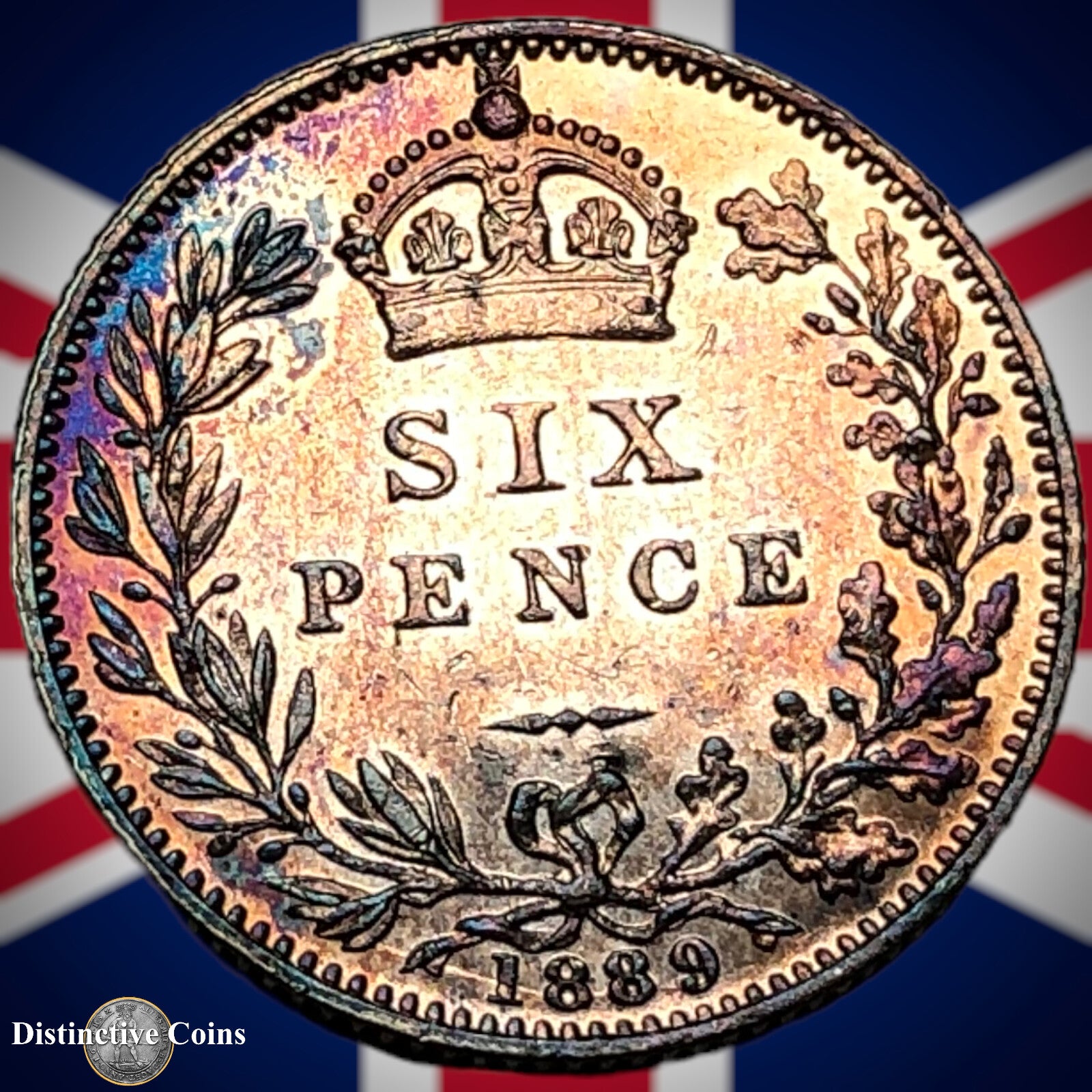 Great Britain 1889 Six Pence GB2733