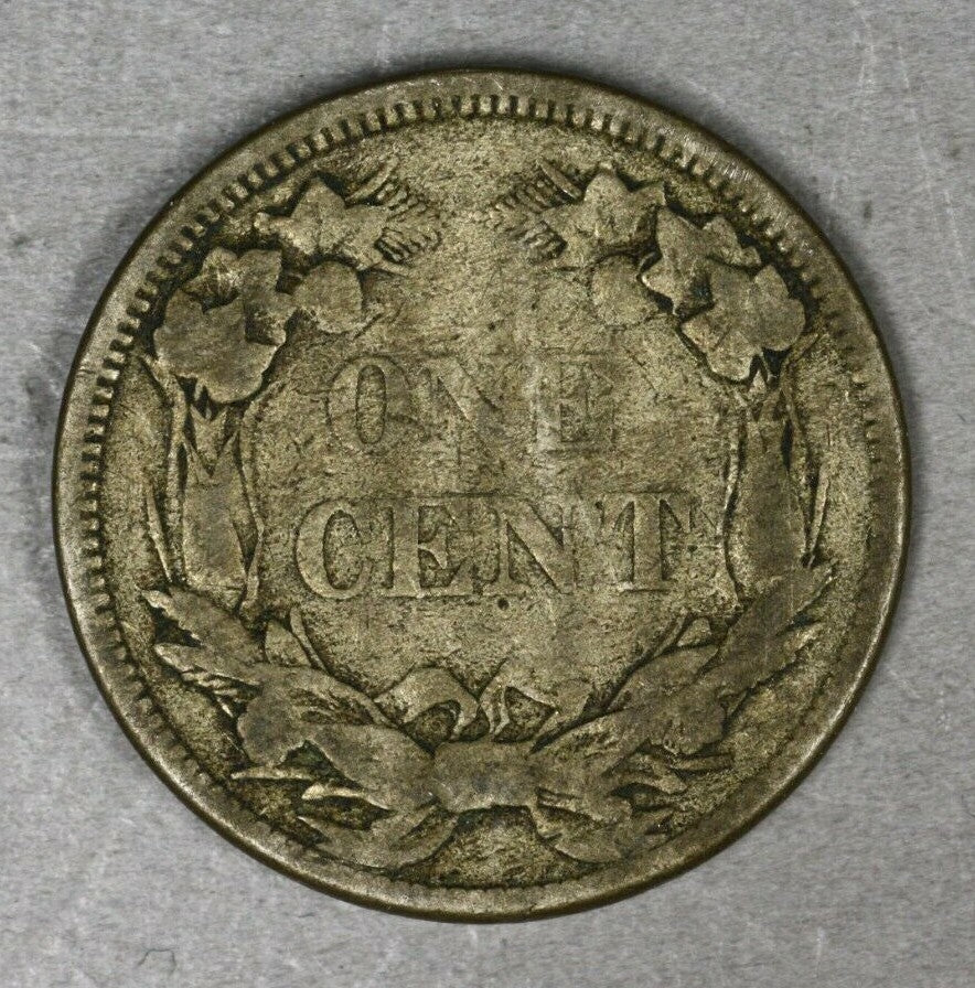 US 1858 Flying Eagle Penny   A3105