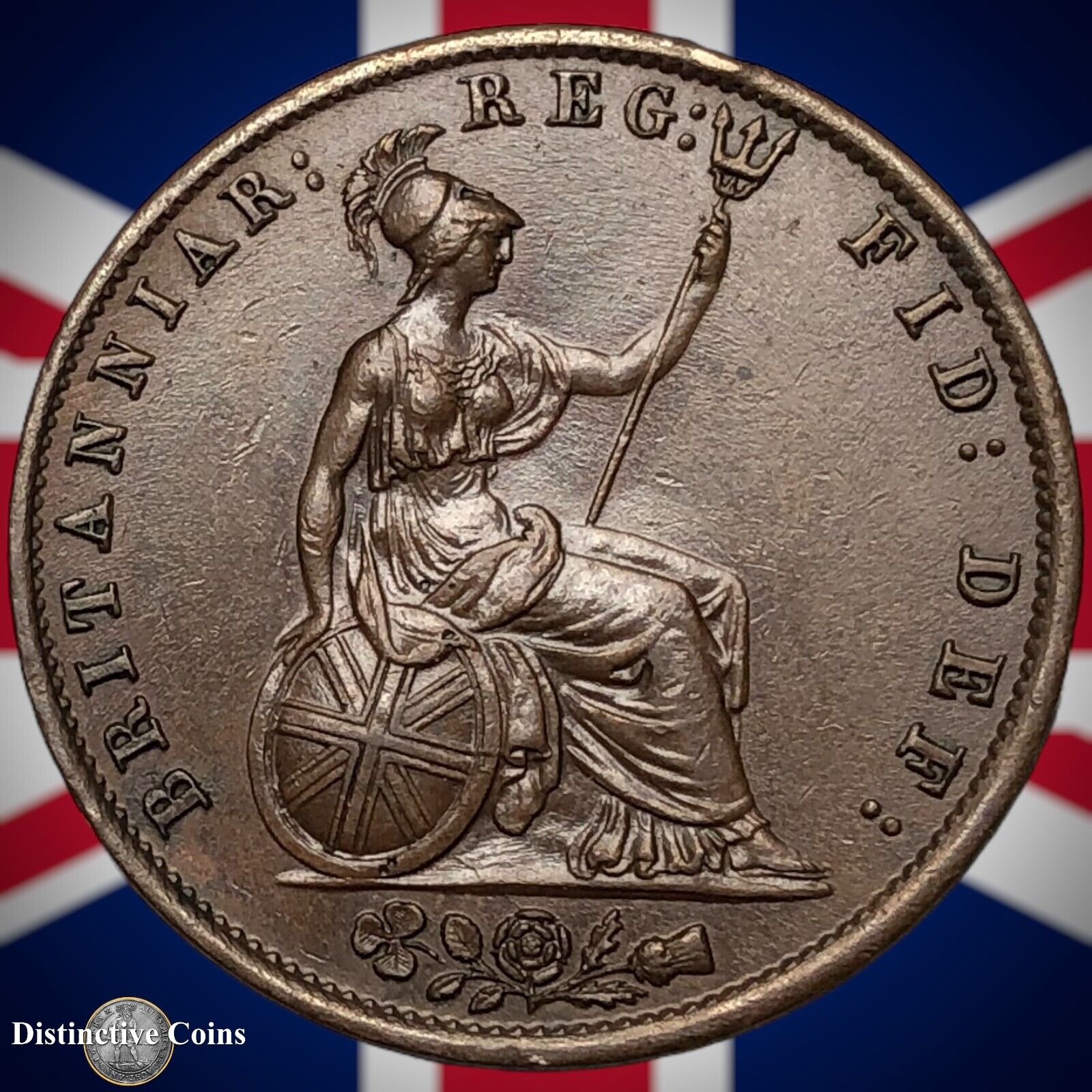 Great Britain 1854 Half Penny 1/2d GB5302