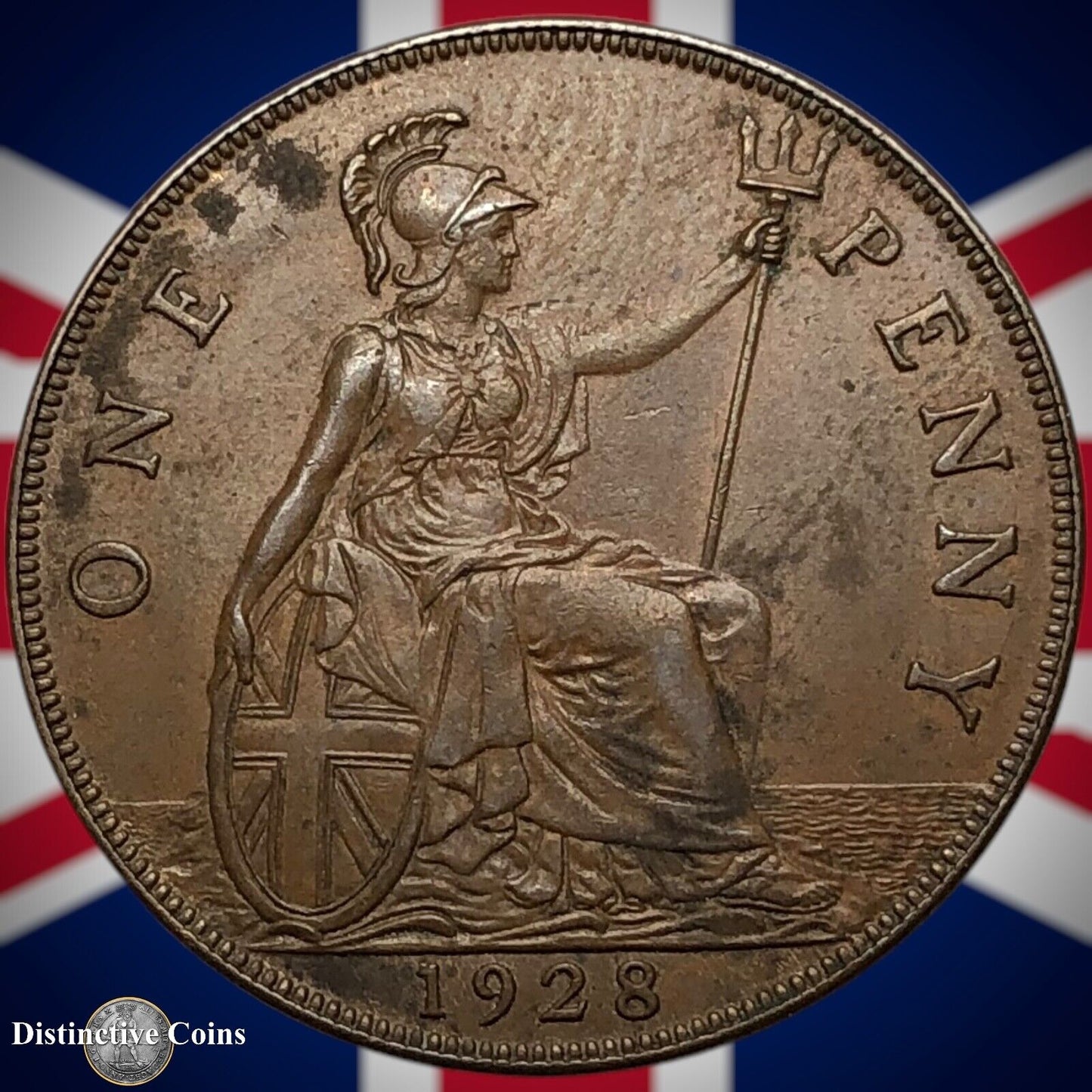 Great Britain 1928 Penny 1d GB7079