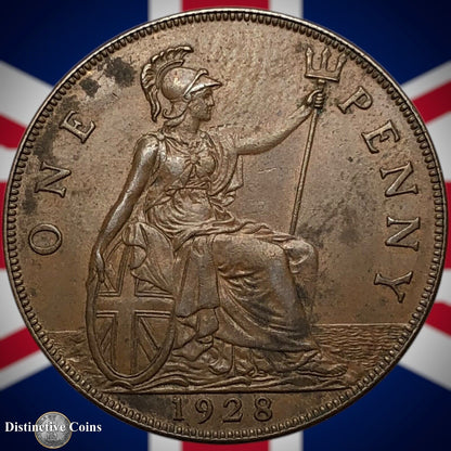 Great Britain 1928 Penny 1d GB7079
