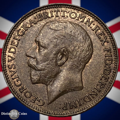 Great Britain 1925 Farthing 1/4d GB4808