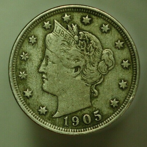 1905 Liberty Nickel 5 Cents United States U043