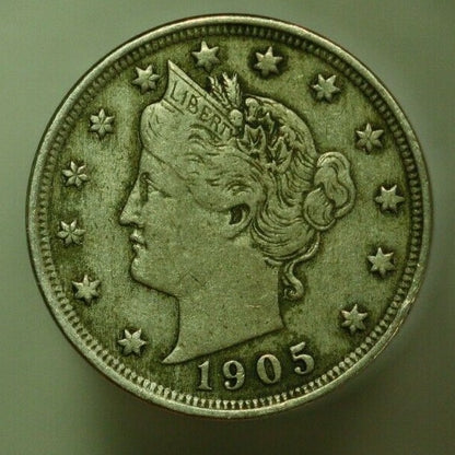 1905 Liberty Nickel 5 Cents United States U043