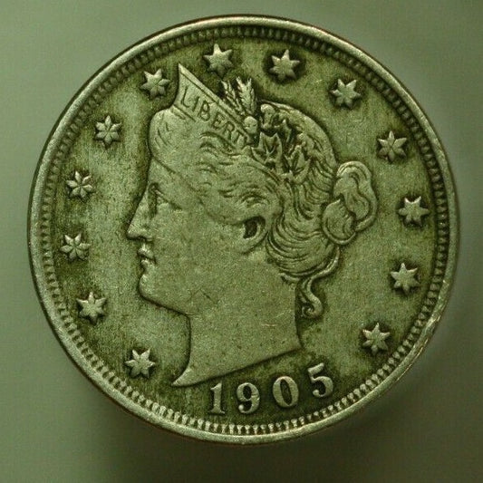 1905 Liberty Nickel 5 Cents United States U043