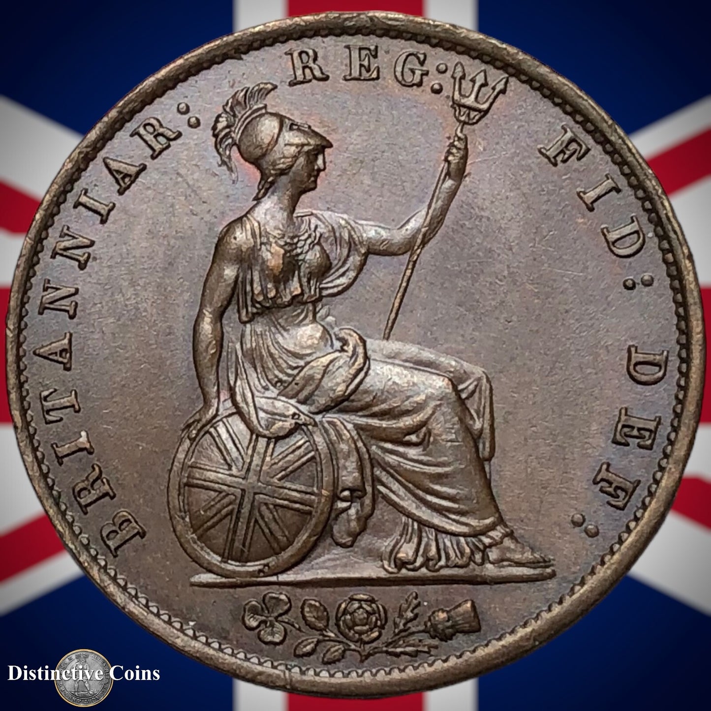 Great Britain 1855 Half Penny 1/2d GB5318