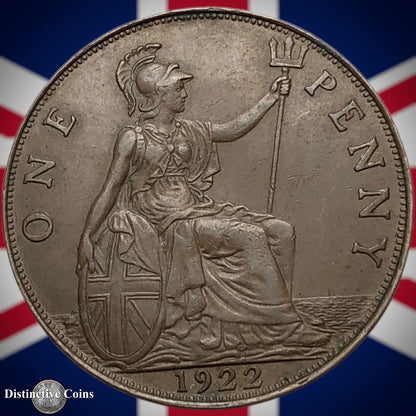 Great Britain 1922 Penny 1d GB7003