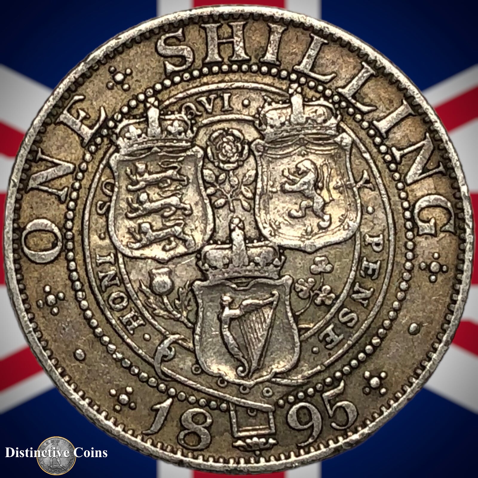 Great Britain 1895 British One Shilling GB0634