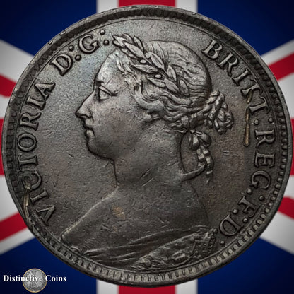 Great Britain 1890 Farthing 1/4d GB4278