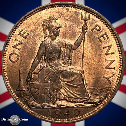 Great Britain 1940 Penny 1d GB7251