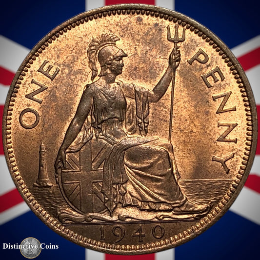 Great Britain 1940 Penny 1d GB7251