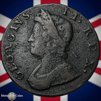 Great Britain 1734 Half Penny 1/2d GB5051