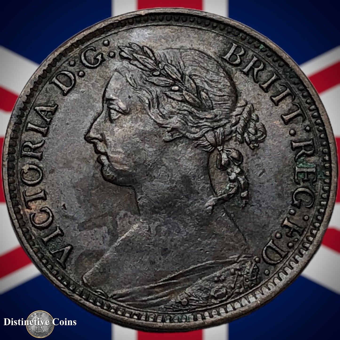 Great Britain 1882 H Farthing 1/4d GB4044