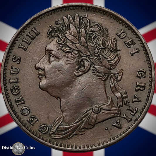 Great Britain 1825 Farthing 1/4d GB3296