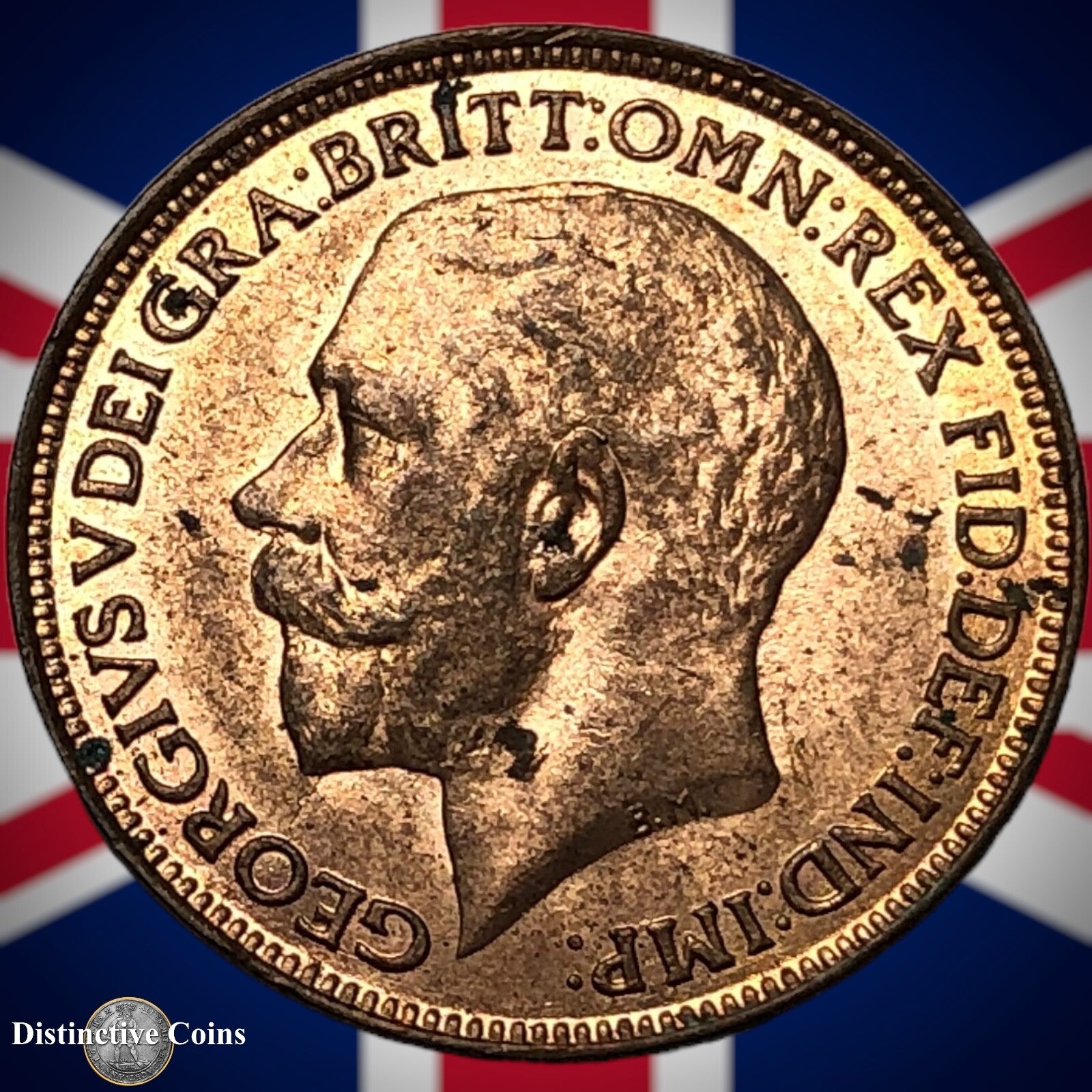 Great Britain 1924 Farthing 1/4d GB4783