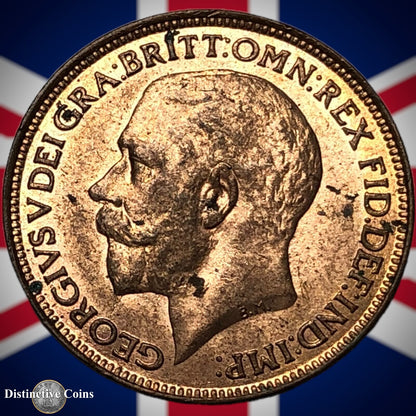Great Britain 1924 Farthing 1/4d GB4783
