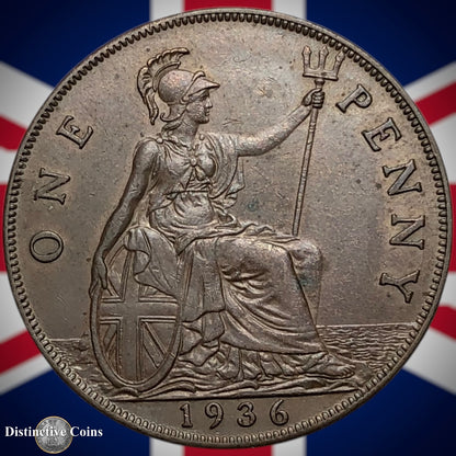 Great Britain 1936 Penny 1d GB7180