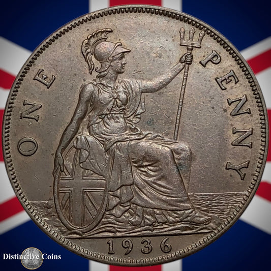 Great Britain 1936 Penny 1d GB7180