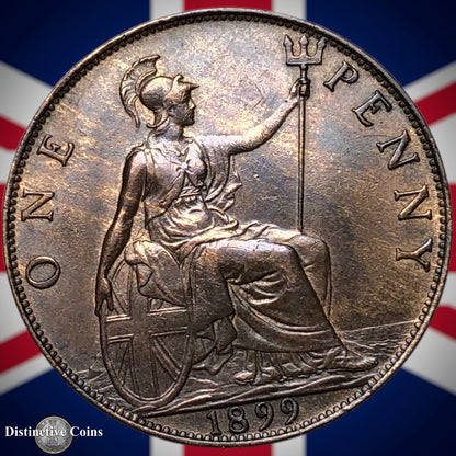 Great Britain 1899 Penny 1d GB6607
