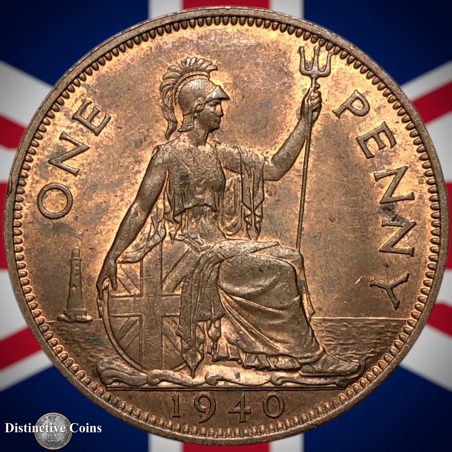 Great Britain 1940 Penny 1d GB7247