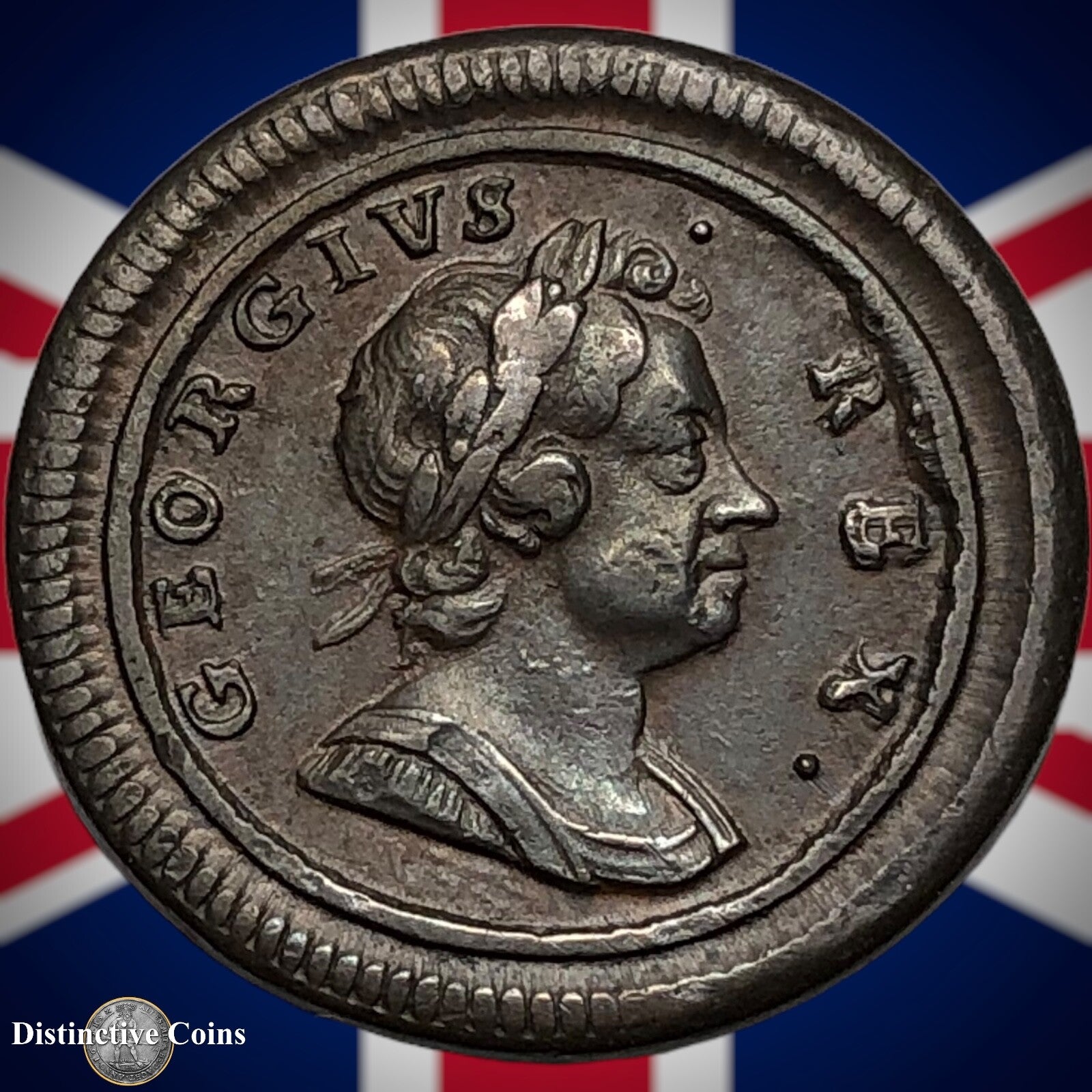 Great Britain 1720 Farthing 1/4d GB3159