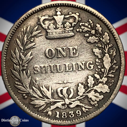 Great Britain 1839 British One Shilling GB0160