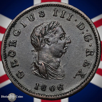 Great Britain 1806 Half Penny 1/2d GB5159