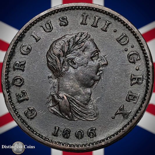 Great Britain 1806 Half Penny 1/2d GB5159