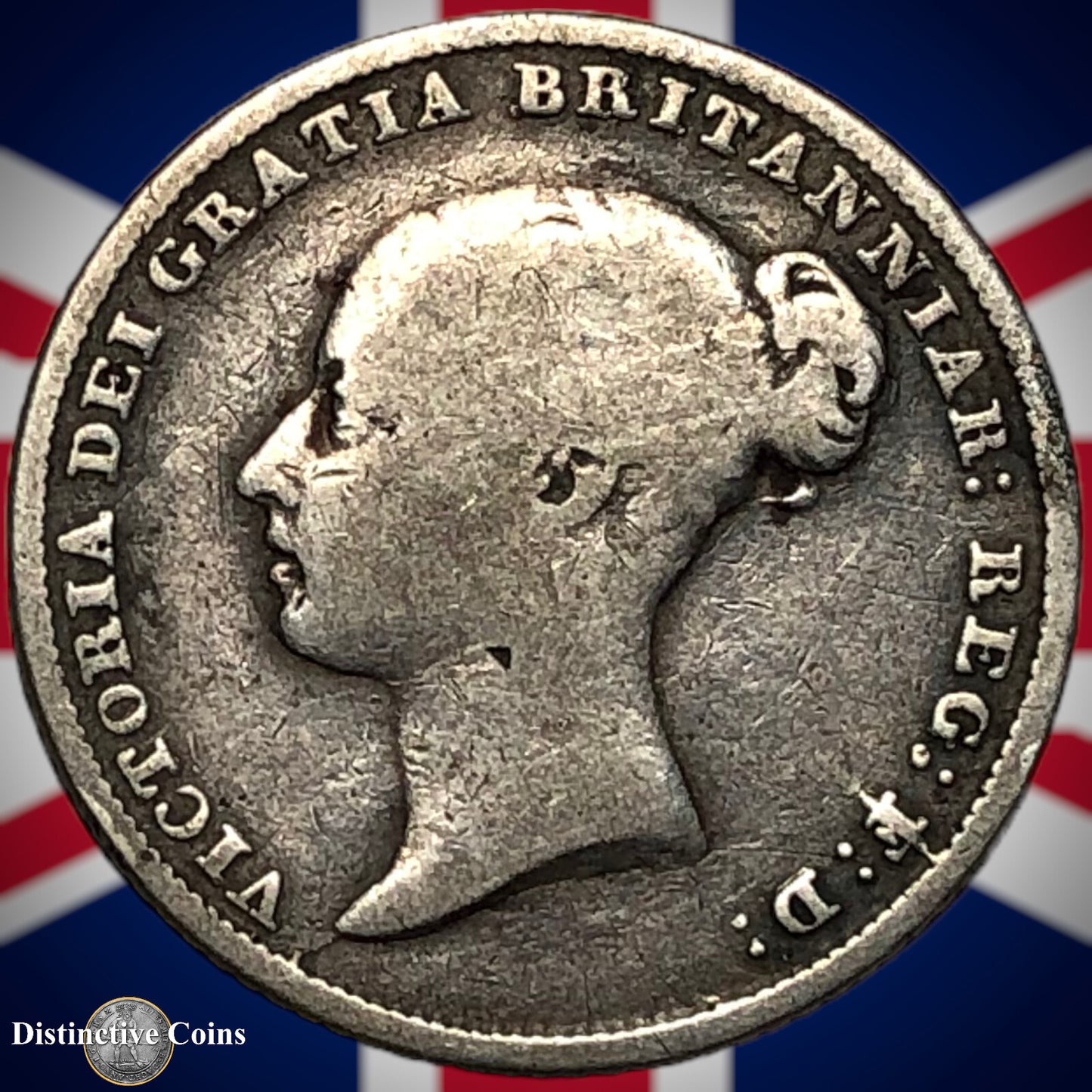 Great Britain 1845 Six Pence GB2590
