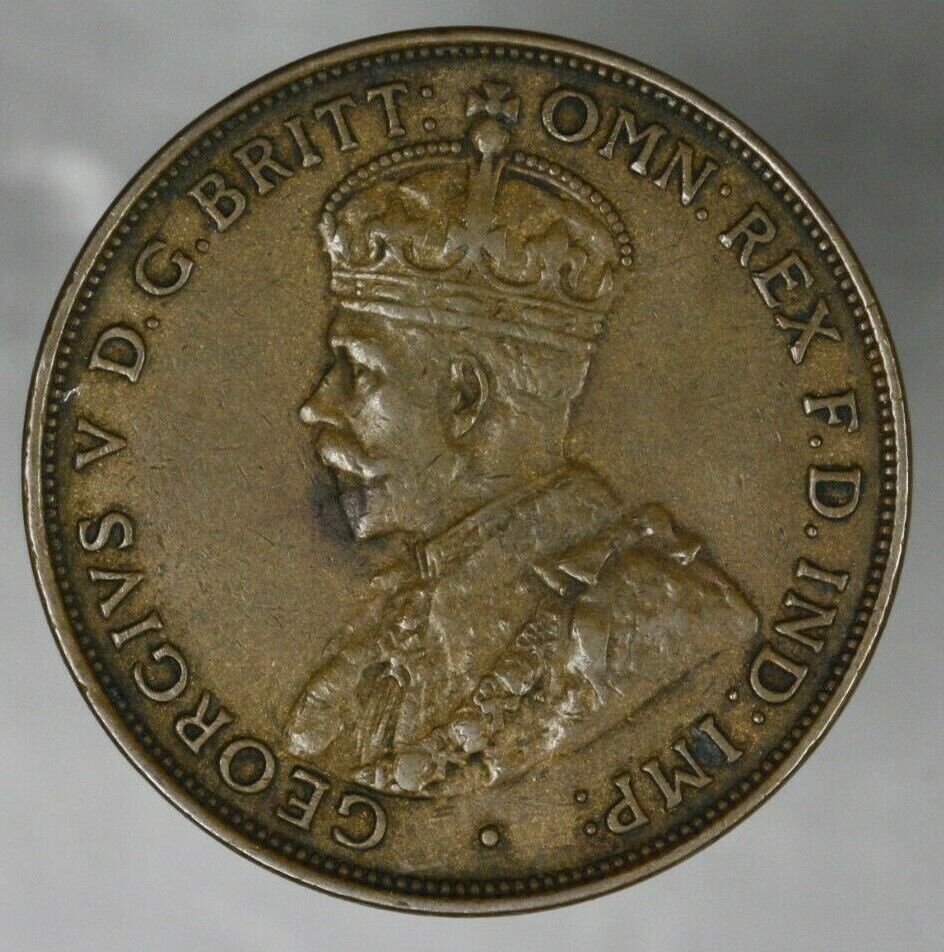 Australia 1931 Fallen 1 Penny XF