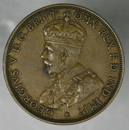 Australia 1931 Fallen 1 Penny XF