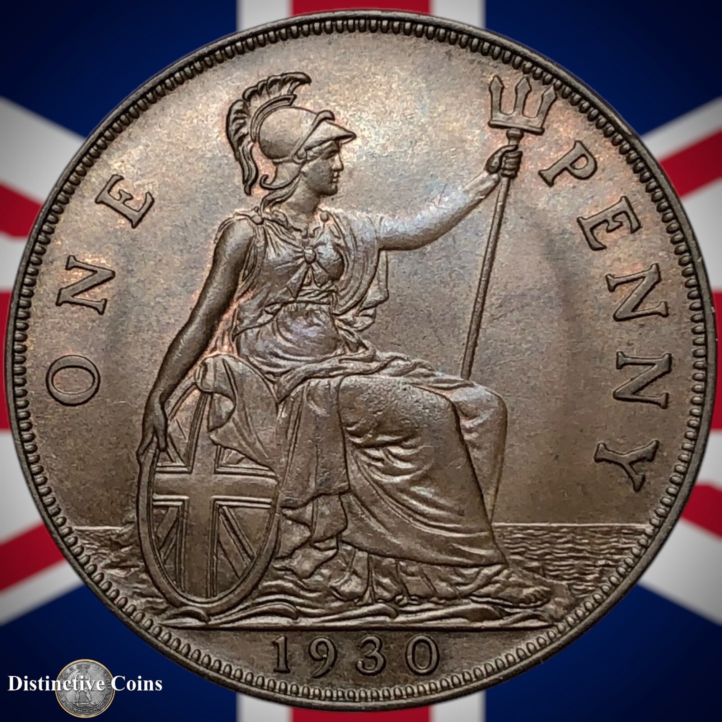 Great Britain 1930 Penny 1d GB7115