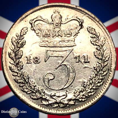 Great Britain 1871 Three Pence GB1851