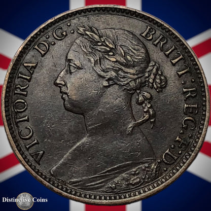 Great Britain 1884 Farthing 1/4d GB4098