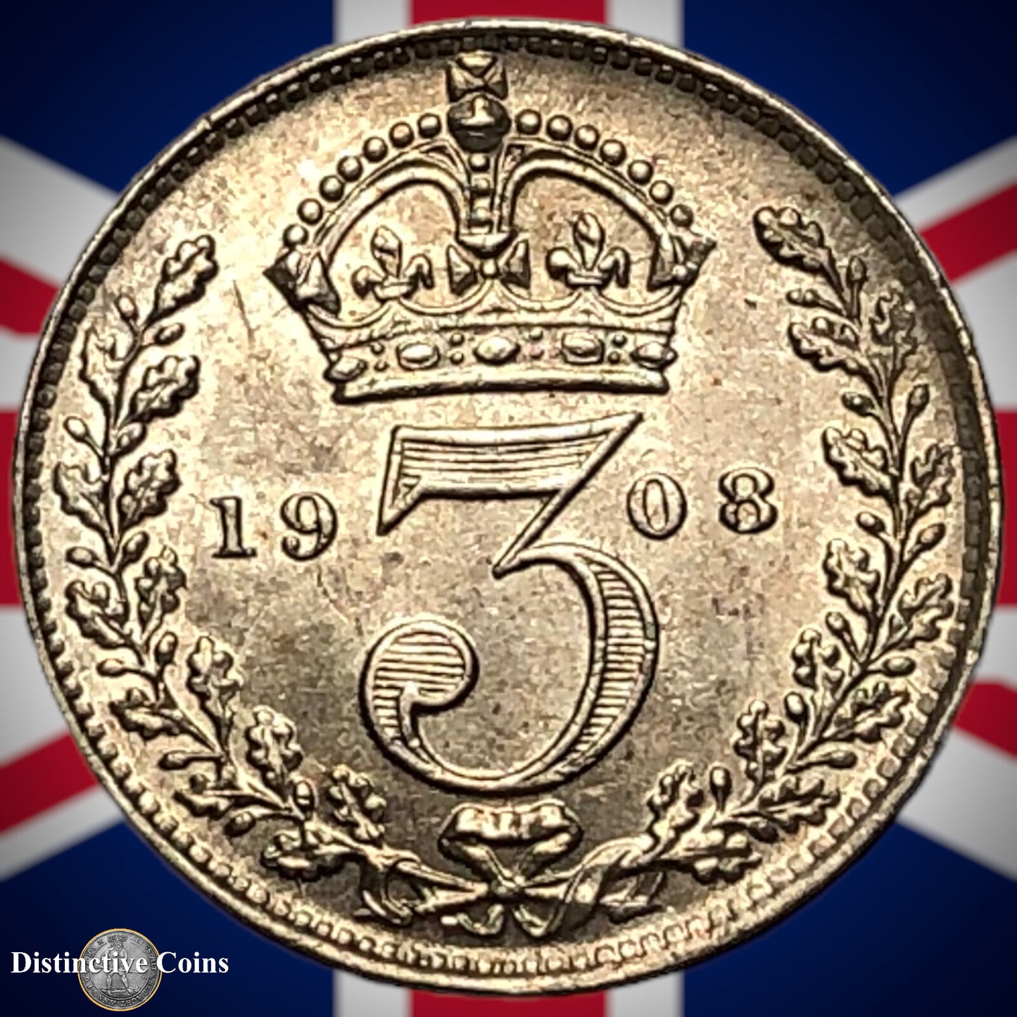 Great Britain 1908 Three Pence GB2123